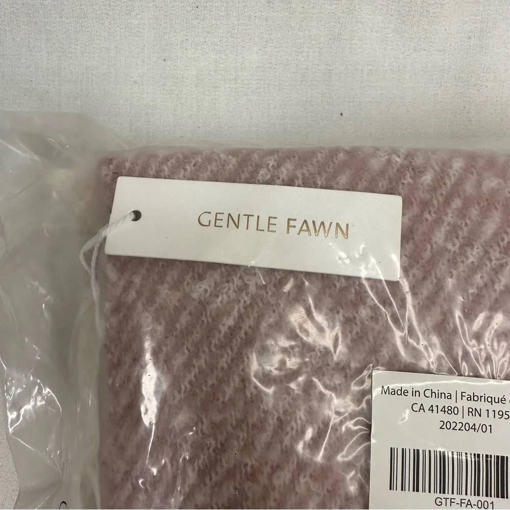 Gentle Fawn Cozy Huntington Scarf Pink Beige